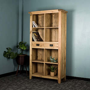 Vienna: Vienna Large Oak Bookcase