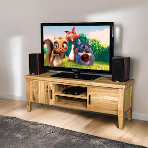 Oscar Oak Medium TV Unit