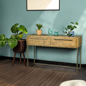 Monterey: Monterey Recycled Pine Hall Table