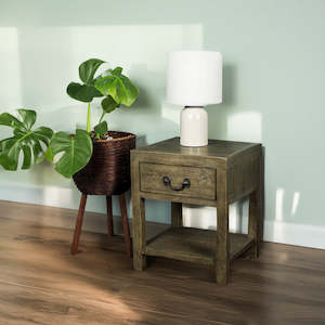 Stonemill: Stonemill Recycled Pine Bedside Cabinet