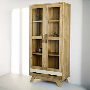 Pre Order: Soho NZ Pine Display Cabinet