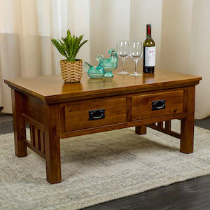 Montreal Coffee Table with 2 Drawers (Damaged)