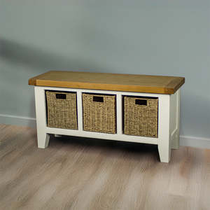 Bench Seats: Tasmania Oak Top Hall Bench Seat