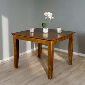 Pre Order: Hamilton Square Pine Dining Table (1m)