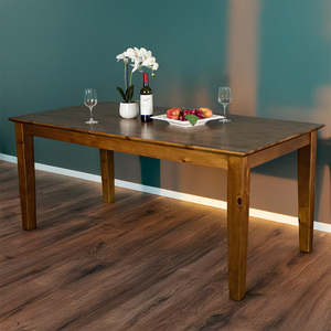 Hamilton Dining Table with Rimu Finish (1.8m)