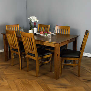 Hamilton 6 Seater Dining Suite with 1.5m Long Table