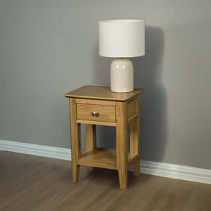 Victoria Oak Side Table