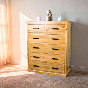 New Arrivals: Hive 6 Drawer NZ Pine Large Tallboy