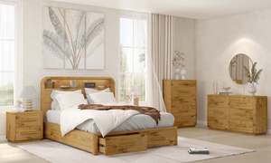 New Arrivals: Kimberly NZ Pine Queen Bedroom Suite with Tallboy and Lowboy