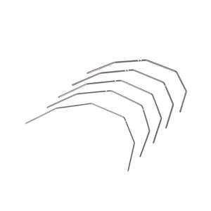 Schumacher: U7660 Rear Roll Bars 5pcs - LD/2/3,ST/2