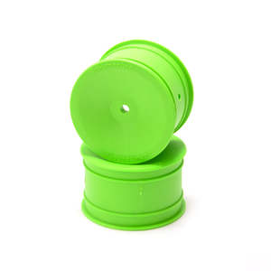 Schumacher: U8677 Wheel; Hex Rear - Green - Off Road - pr