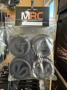 MRC NZRCS Control Tire Pair Yellow (Hard)