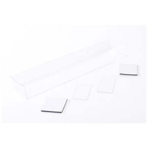 U5119 Touring Car Wing + 2 End Plates - Clear