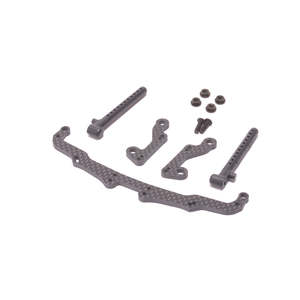 Mi9: U9078 C/F Lightweight Rear Shock Mount Set - Mi9