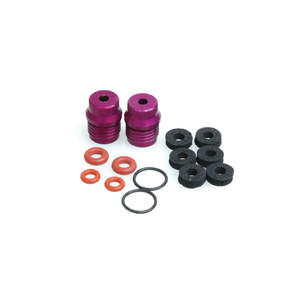 Cougar 2 Works Spares: U1818 Purple Alloy Shock Seal Housing (pr)