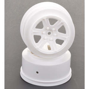 U4732 Short Course Wheel - White +3 offset pr