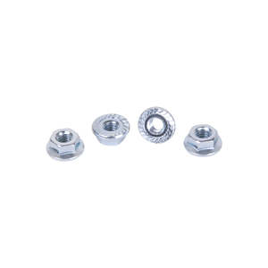 1 10 Scale Accessories: CR024 CORE RC - Serrated M4 Steel Wheel Nut pk4