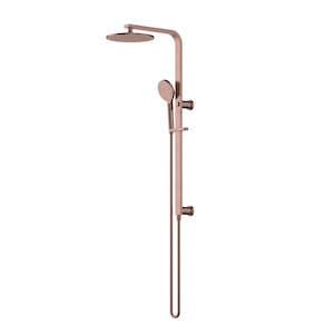 Products: NOVA ROUND SHOWER COLUMN - PVD CHAMPAGNE (ONLINE ONLY)