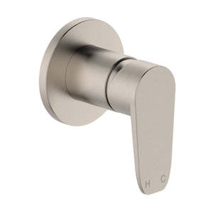 Tapware: ELEMENTI SAVON SHOWER MIXER - BRUSHED NICKEL