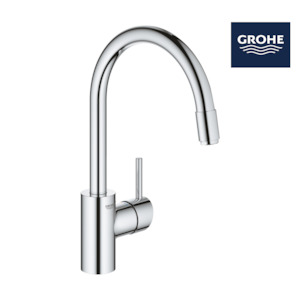Kitchen Sink Taps And Mixers: GROHE CONCETTO PULL OUT KITCHEN SINK MIXER - CHROME