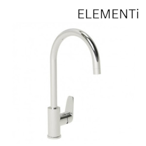 ELEMENTI CURA GOOSE NECK KITCHEN MIXER