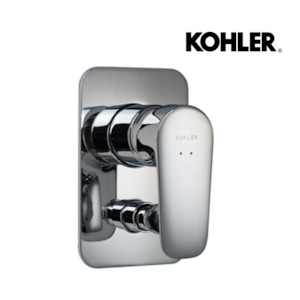 Diverter Shower Mixer: KOHLER ALEO SHOWER/BATH MIXER WITH DIVERTER POLISHED CHROME 160 X 100MM 25559A-CP