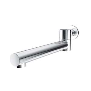 Bath Spouts And Mixers: OPAL ROUND SWIVEL BATH SPOUT 250MM - 5 COLOURS