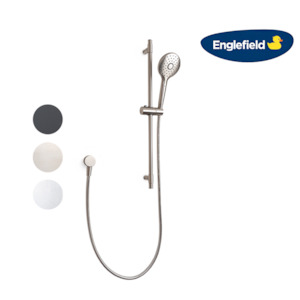 Shower Sets: ENGLEFIELD STUDIO PIN SLIDE SHOWER 3 COLOURS AVAILABLE