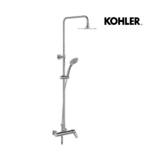 Shower Sets: KOHLER ALEO DUAL SHOWER COLUMN - EXPOSED VALVE 97826T-4E-CP