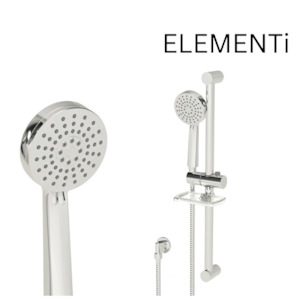 ELEMENTI CURA 3FCT SLIDE SHOWER 600MM CHROME