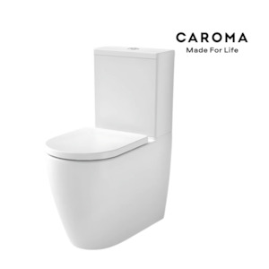 Caroma Urbane II Cleanflush® Wall Faced Close Coupled Toilet Suite (with GermGard®)