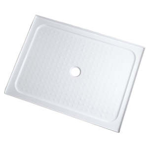 Shower Trays: ACRYLIC RECTANGLE SHOWER TRAY 1100X750MM - 4 SIDED UPSTAND