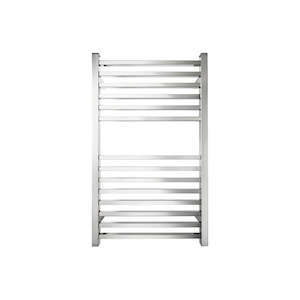 TRANQUILLITY 14 BAR PREMIUM SQUARE HEATED TOWEL WARMER 850H*510W*120D- POLISHED STAINLESS