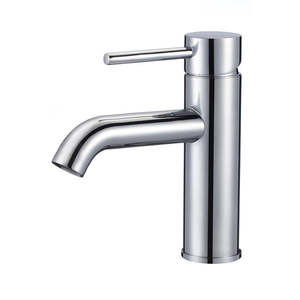 Basin Mixers: ZEPHYR ROUND BASIN MIXER- CHROME