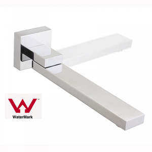 Bath Spouts And Mixers: SQUARE SWIVEL BATH SPOUT 260MM - 4 COLOURS