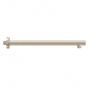 Shower Arms: ELEMENTI ROUND WALL SHOWER ARM 400MM - BRUSHED NICKEL