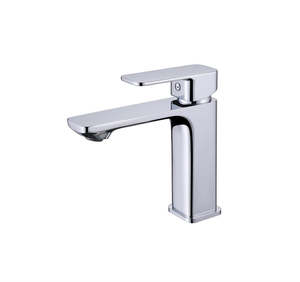 SQUARE BASIN MIXER MD - CHROME