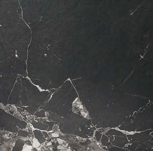 Tiles: NOIR BLANC VEINS PORCELAIN MATTE TILE 600X600MM - $49/SQM