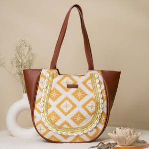 Hand Bags: Sunny Side-up Crescent Bag
