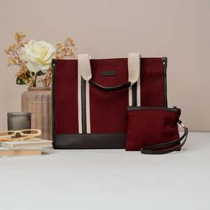 Hand Bags: Mulberry Canvas Office Tote Bag
