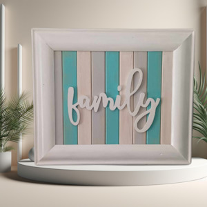 Family - Framed wall art.
