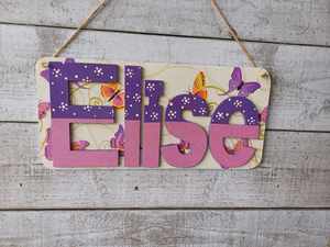 Elise Name Plaque