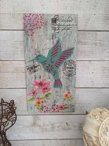 Miscellanous In Stock Items: Humming Bird Mixed Media
