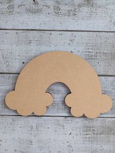 Blank Shapes Clearance: Rainbow Medium - Blank shape