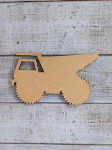 Blank Shapes Clearance: Dump Truck Small - Blank shape