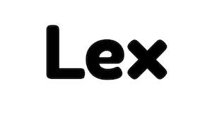 Personalised name puzzle for Lex