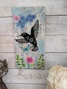 Humming Bird Mixed Media