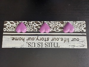 Wood Wall Art: This is us, our life, our story, our home