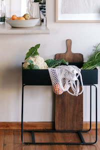 Garcia Tall Metal Planter