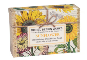 Gifts For Her: Michel Design Works Sunflower Single Boxed Soap